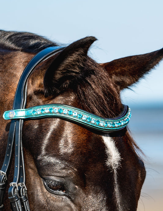 BLUE LAGOON Padded Browband