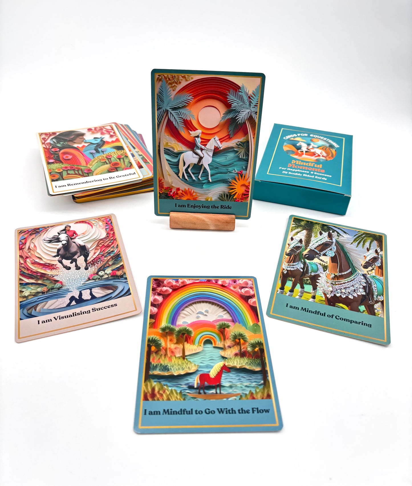 CARDS FOR EQUESTRIANS Mindful Moments - Equine Therapy