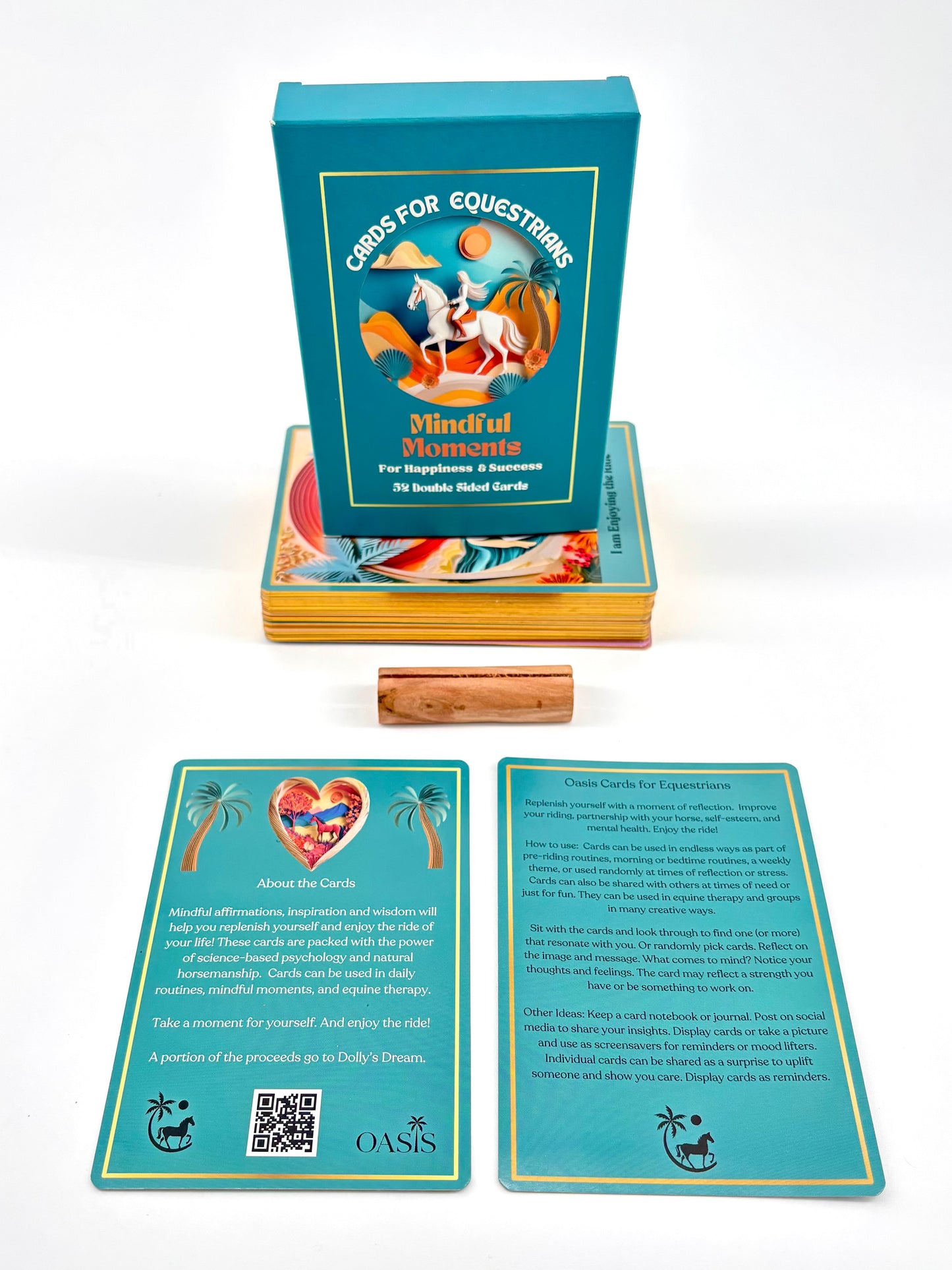 CARDS FOR EQUESTRIANS Mindful Moments - Equine Therapy