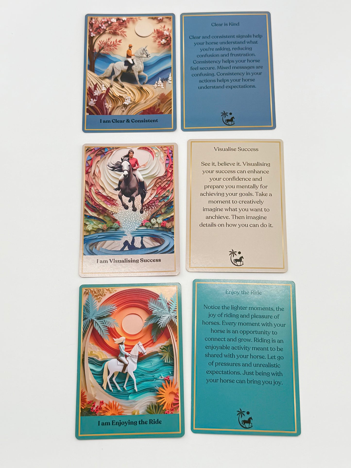 CARDS FOR EQUESTRIANS Mindful Moments - Equine Therapy