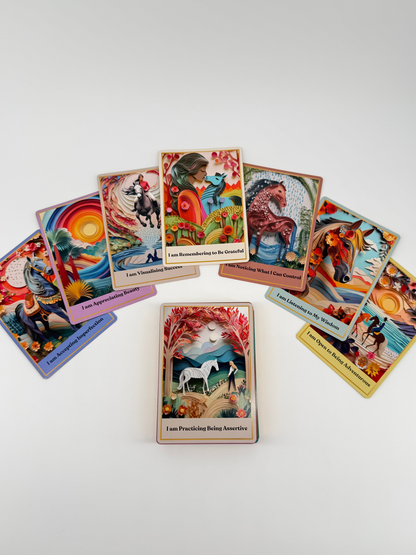 CARDS FOR EQUESTRIANS Mindful Moments - Equine Therapy