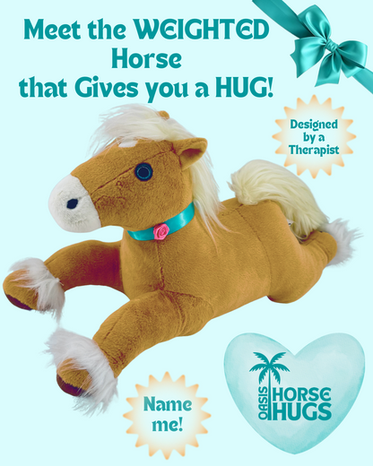 Calming Weighted Sensory Plush Horse