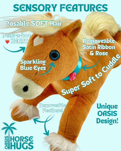 Calming Weighted Sensory Plush Horse
