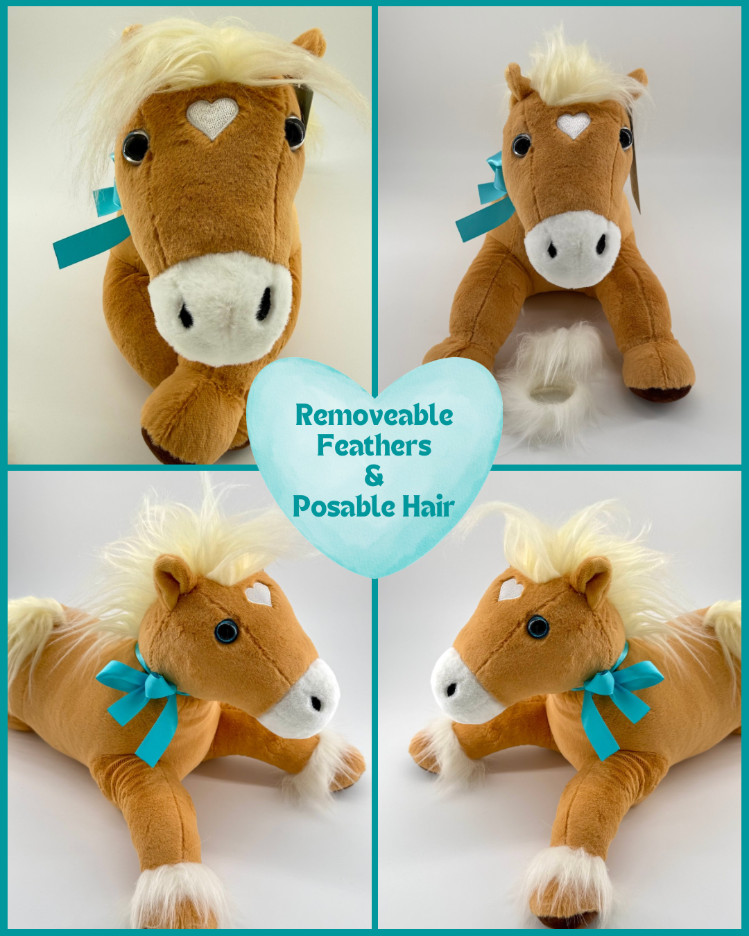 Calming Weighted Sensory Plush Horse